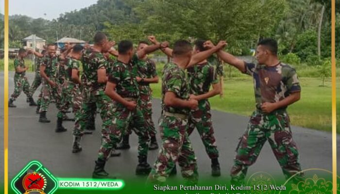 Siapkan Pertahanan Diri, Kodim1512/Weda Latihan Beladiri Taktis