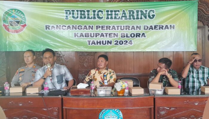 Bahas Dua Reperda, DPRD Blora Gelar Public Hearing