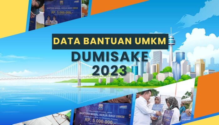 5.043 UMKM Dapat Bantuan Modal Kerja Dumisake Jambi Mantap