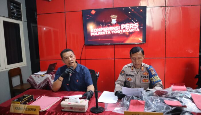 Terduga Pelaku Pengerusakan Mesin ATM Ditangkap Satreskrim Polresta Yogyakarta