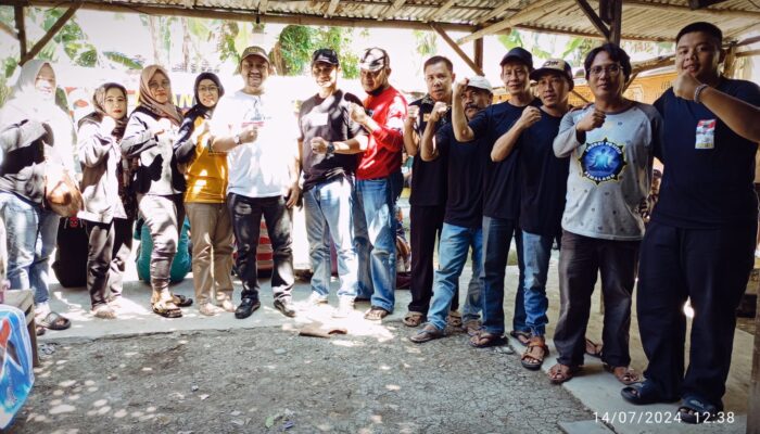 Mancing Bareng Calon Bupati Pemalang Anom Widiyantoro Disambut Antusias Warga