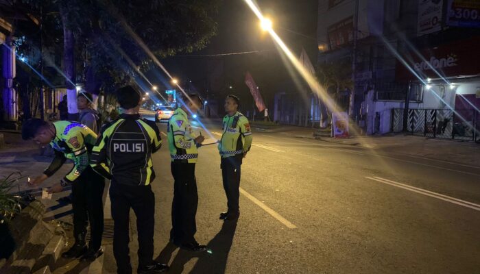Laka Tunggal Didepan Fave Hotel, Satu Orang Mahasiswi Tewas, Kasus Diselidiki Polisi