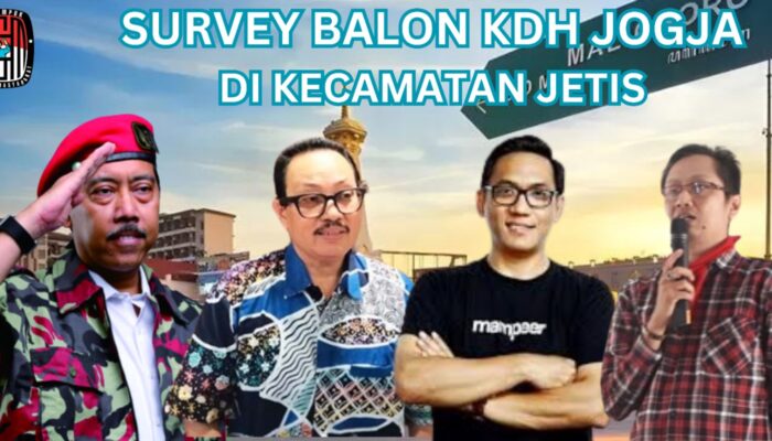 Balon KDH Yogya, Ini Hasil Survey di Kecamatan Jetis