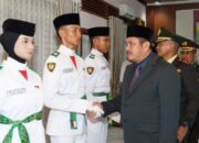 Bupati Bungo Kukuhkan Anggota Paskibra Tahun 2024