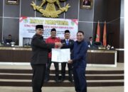 DPRD Tebo Gelar Paripurna Pandangan Akhir Fraksi Terhadap 5 Ranperda