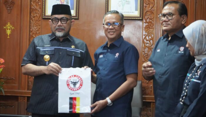 Pjs Gubernur Sudirman Silaturrahmi Dengan Perwakilan PT. Semen Padang, Ini Katanya