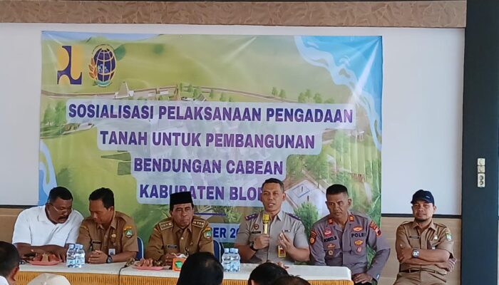 Sosialisasi Bendungan Cabean, Pembayaran Tanah Warga Dijamin